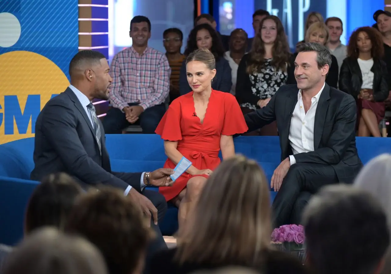 Natalie Portman Images at Good Morning America in New York